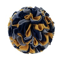 HUNTER Schnüffelball Eiby blau/grau/gelb Hundespielzeug