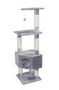 Vorschaubild Nobby Kratzbaum Classic Etsch 40x40x136cm grau
