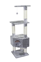 Nobby Kratzbaum Classic Etsch 40x40x136cm grau