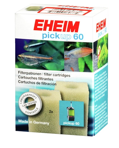 EHEIM EHEIM Aquarium Filterpatrone für Filter 2008 und pickup 60 2 Stück
