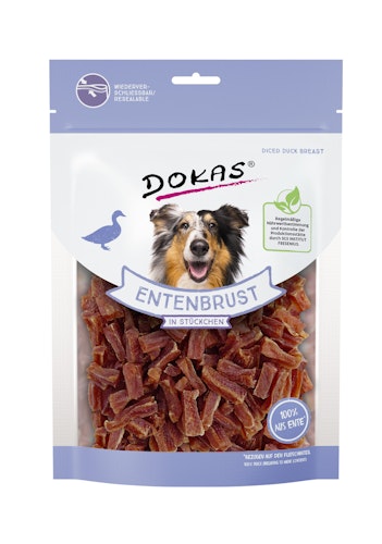 DOKAS Entenbrust in Stückchen Hundesnack