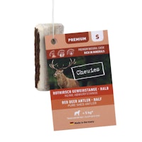 Chewies Geweih-Snack S halb 60 Gramm Hundekauartikel