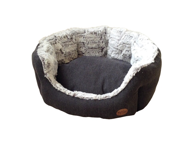 Nobby Komfortbett CACHO 86 x 70 x 24cm dunkelgrau