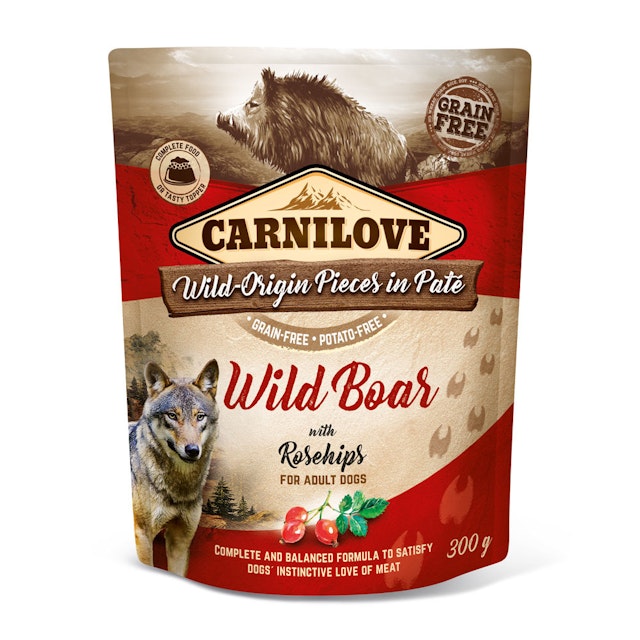 CARNILOVE Pieces in Paté 300 Gramm HundenassfutterVorschaubild