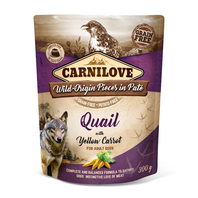 CARNILOVE Pieces in Paté 300 Gramm HundenassfutterVorschaubild
