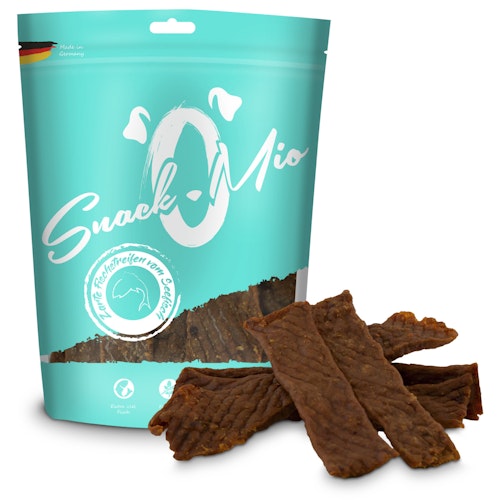 SnackOMio Fleischstreifen 125 Gramm Hundesnack
