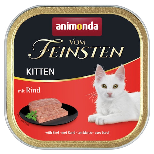 animonda Vom Feinsten Kitten 100g Schale Katzennassfutter