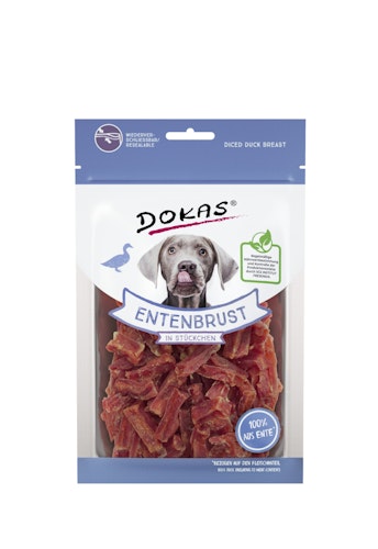 DOKAS Entenbrust in Stückchen Hundesnack
